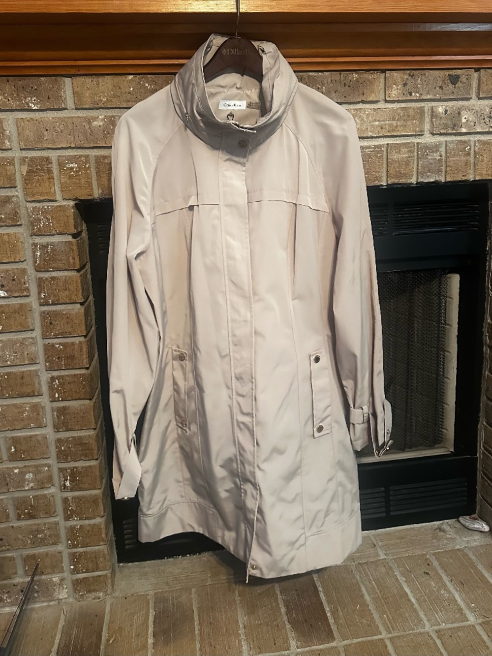 Calvin Klein rain coat